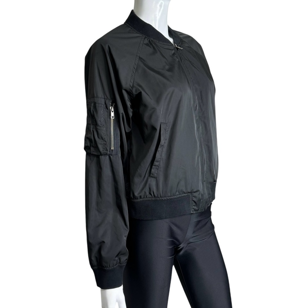 LF Carmar Black Bomber Moto Utility Jacket - Picture 2 of 5